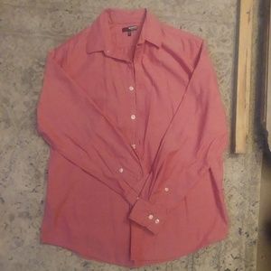 Red Cyrano  long sleeve button up